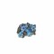 Rhinestone Flower Bouquet Brooch Pins For Clothing Hair Accessories 1 1/2 Inch